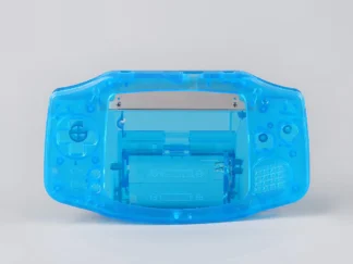 Gameboy Advance Laminated ready shell Clear blue