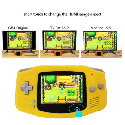 Game Boy Advance GBA built in hdmi 720p TV Out Backlit IPS Screen - Image 13