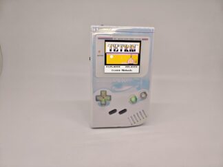 Ultimate Nintendo Gameboy DMG-01 Backlight IPS V4 Q5 larger display - Aurora Pearlescent White - Sunset Opal buttons - Loud audio console